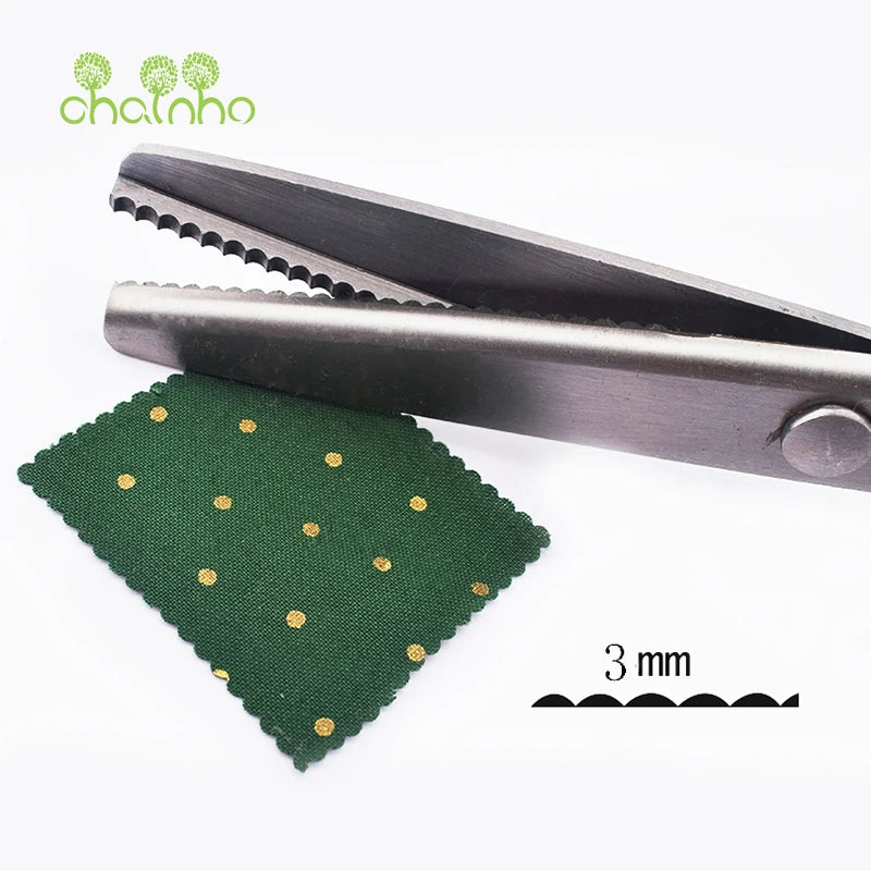 Tesoura de Corte Decorativo Zigue-Zague para Scrapbook e Artesanato