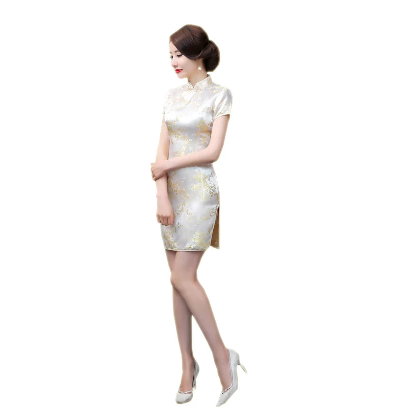 Vestido Elegante Feminino Estilo Oriental