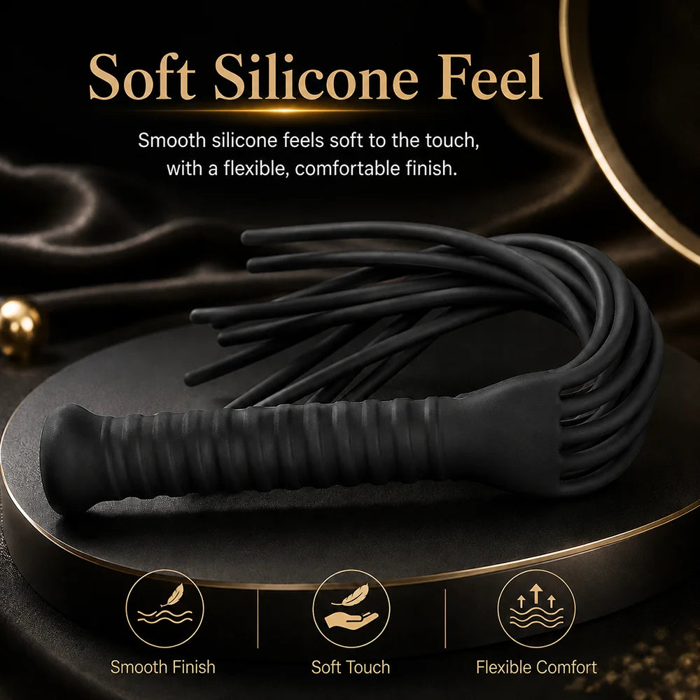 Chicote BDSM em Silicone