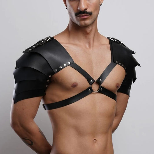 Harness Masculino em Couro Sintético