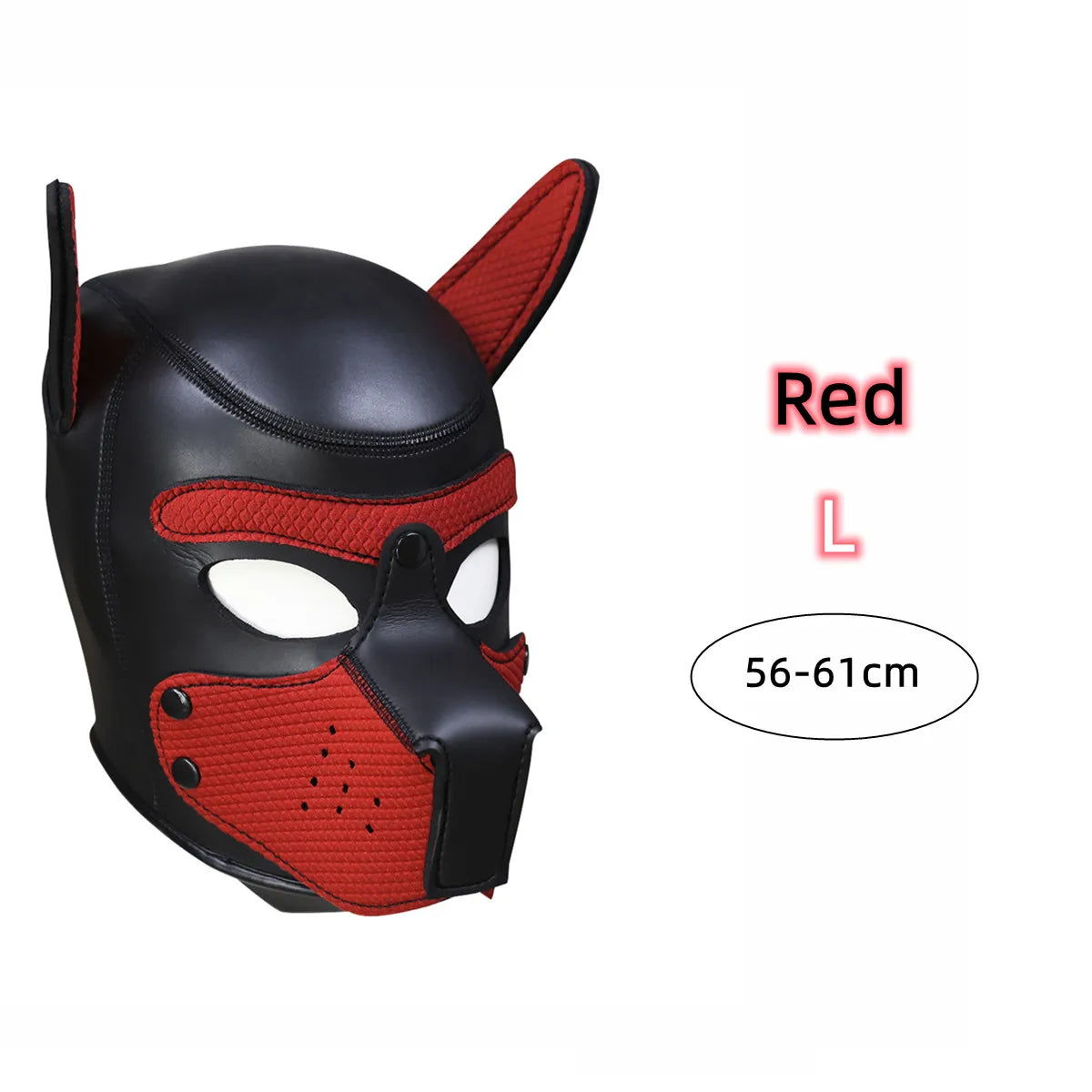 Máscara Fetiche Puppy em Neoprene