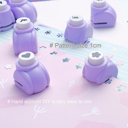 Furador Manual 10mm para Papel com Corte e Arredondamento DIY Scrapbook Artesanato Paper Craft 1 Unidade