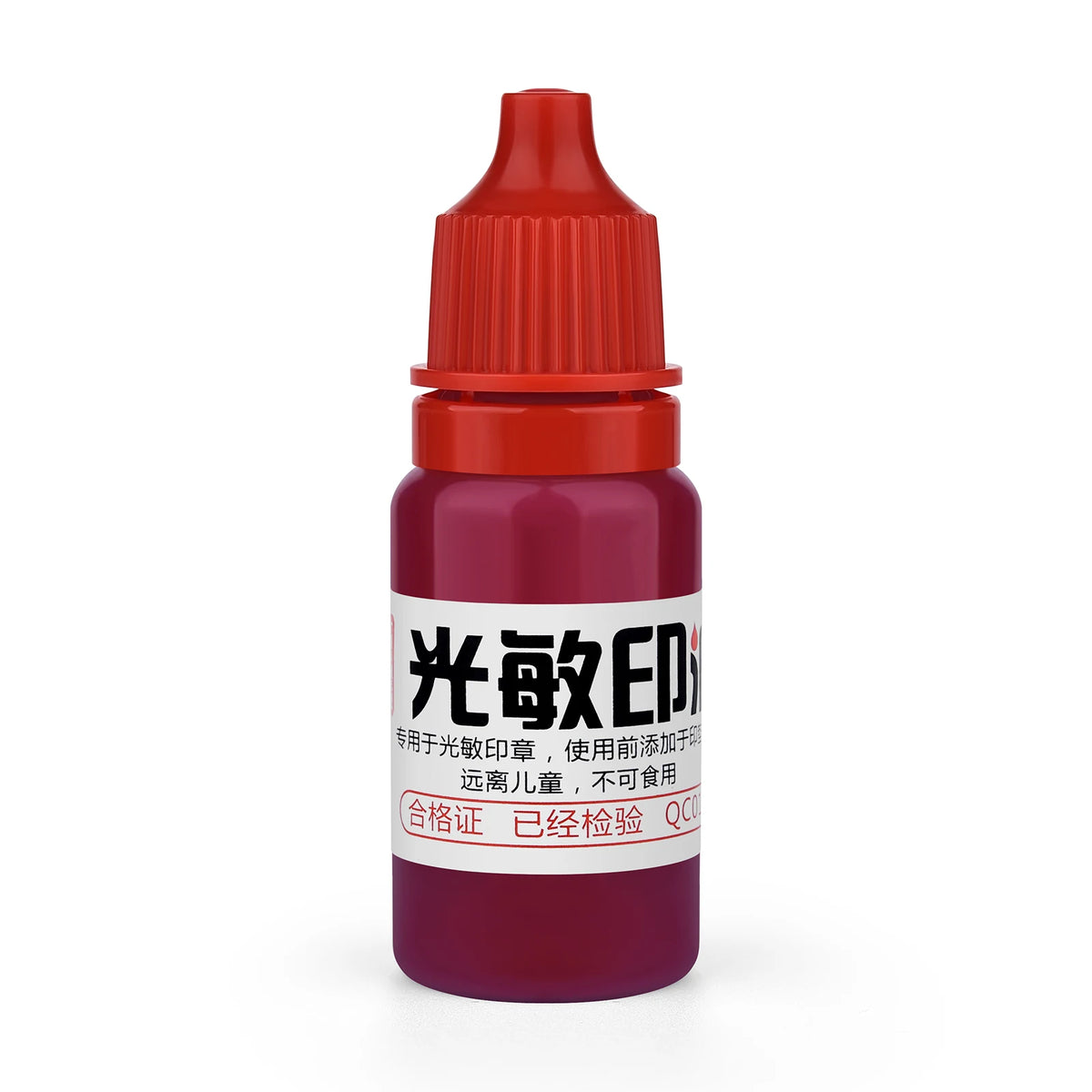 Tinta para Carimbo 10ml para Tecido, Madeira, Metal, Papel e Plástico – Refil Colorido para Artesanato DIY