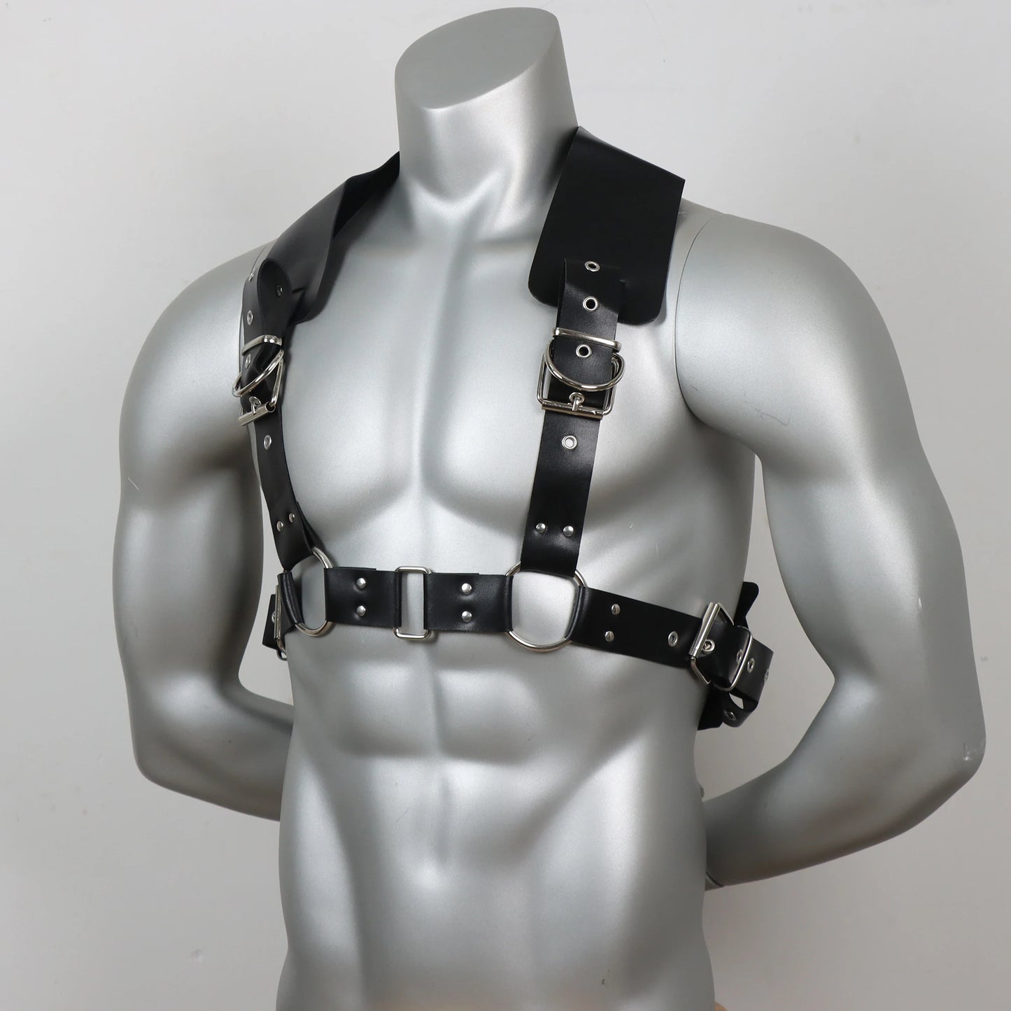 Harness Masculino em Couro Sintético