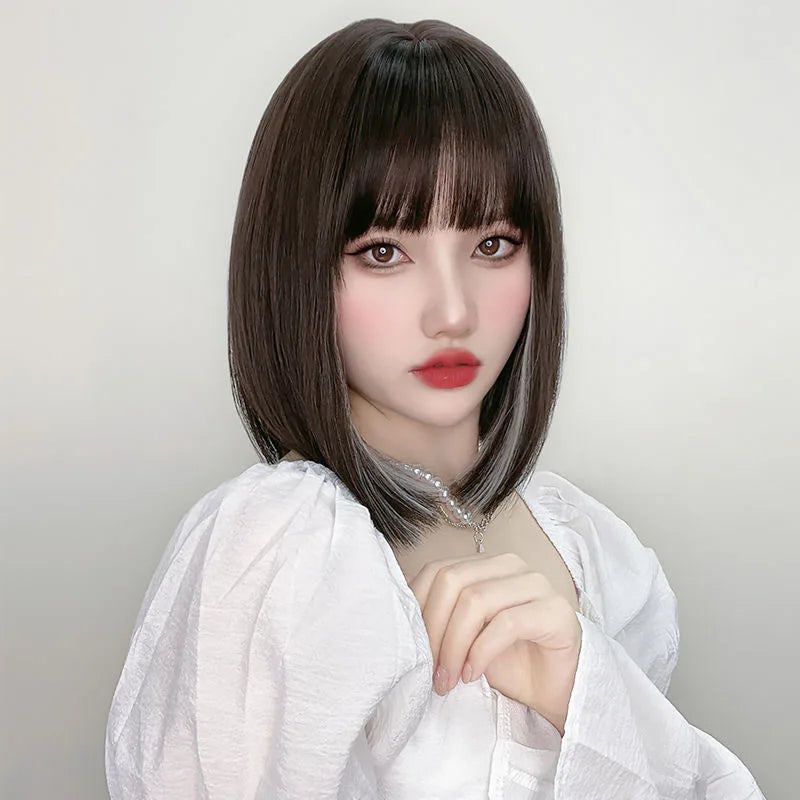 Peruca Feminina Curta Lisa