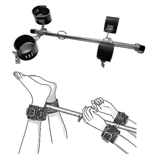 Kit BDSM de Algemas para Mãos e Pés