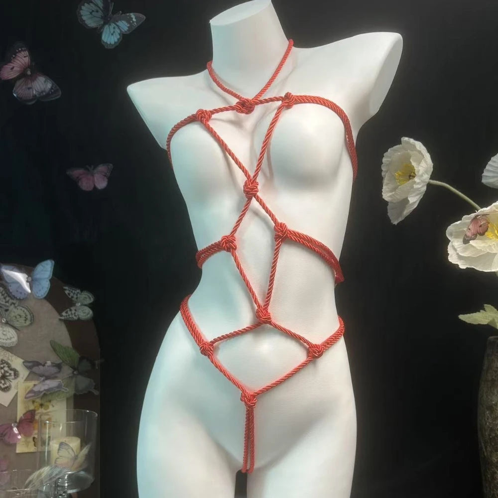 Body BDSM com Tiras Ajustáveis