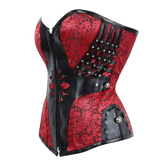 Corset Feminino Overbust Steampunk