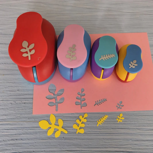 Furador de Papel Folha para Scrapbook Paper Craft DIY Cartões e Decoração