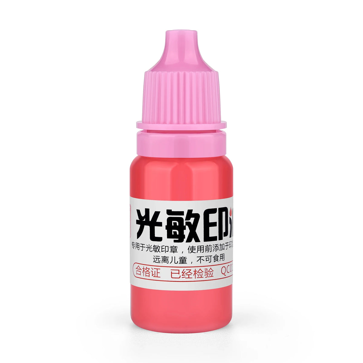 Tinta para Carimbo 10ml para Tecido, Madeira, Metal, Papel e Plástico – Refil Colorido para Artesanato DIY