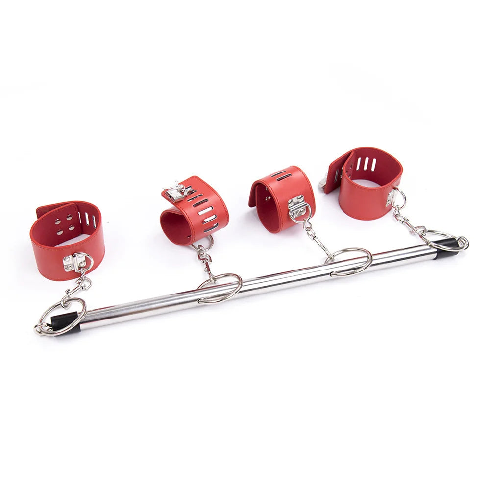 Kit BDSM de Algemas para Mãos e Pés