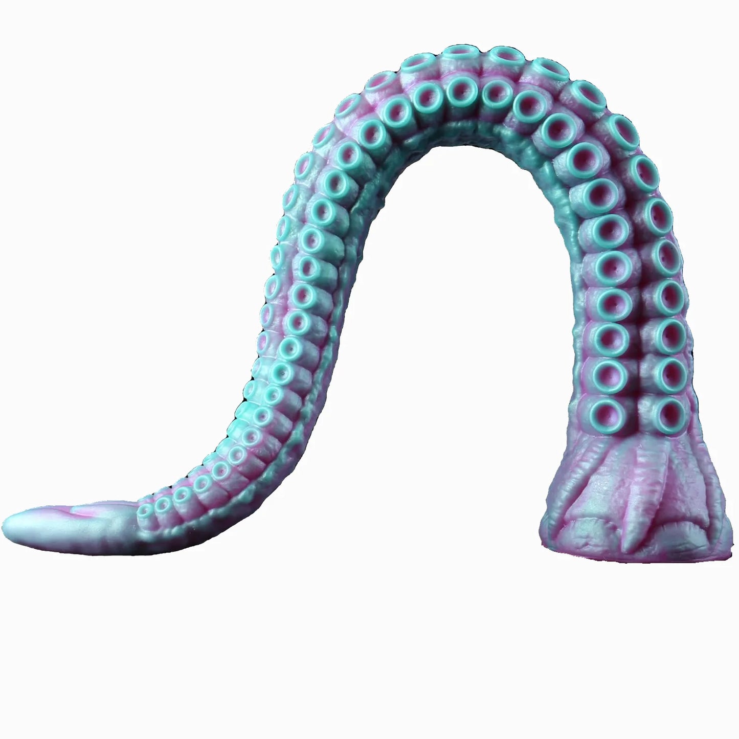 Plug Anal de Silicone em Formato de Tentáculos