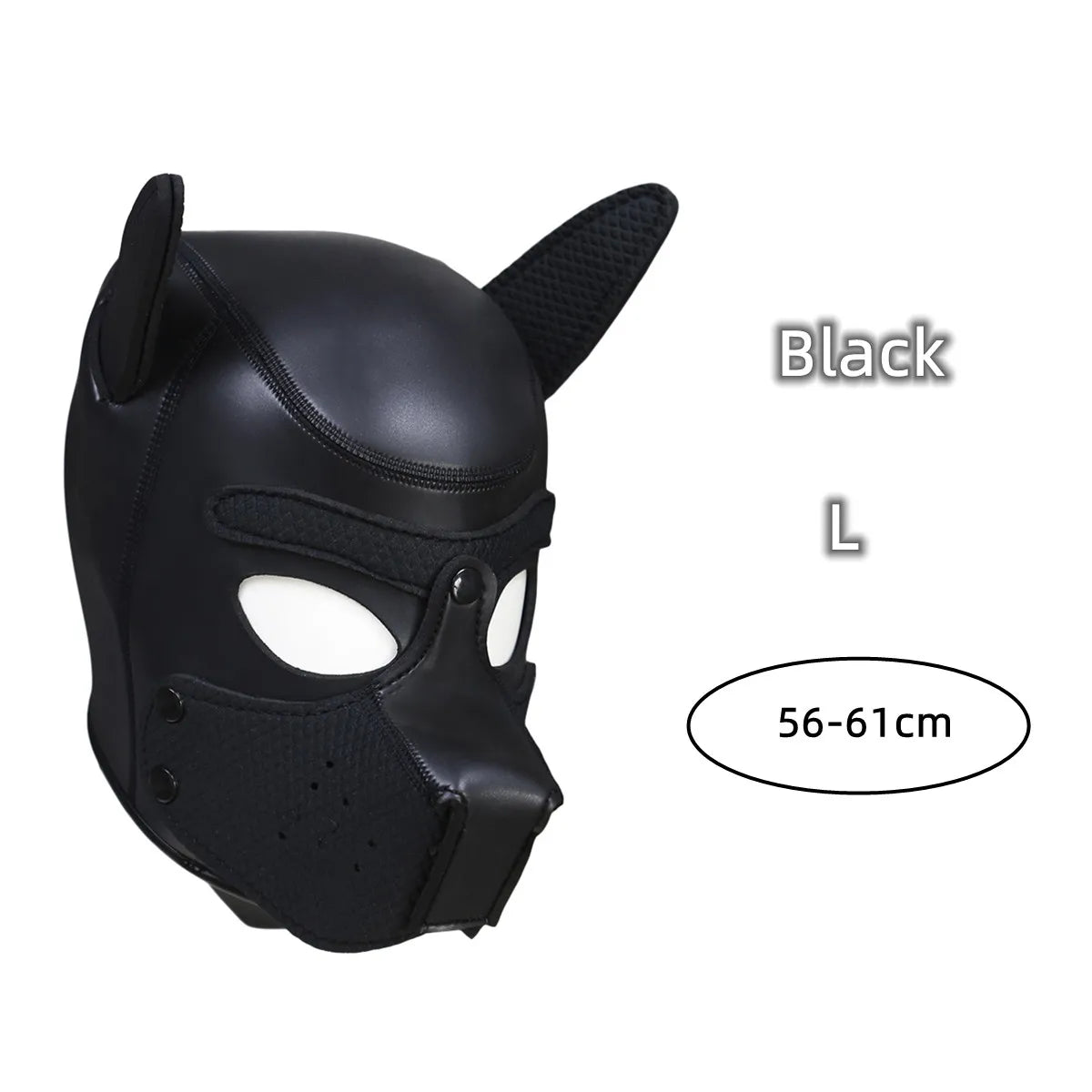 Máscara Fetiche Puppy em Neoprene