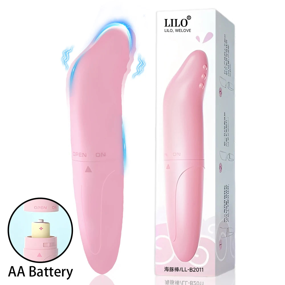Mini Vibrador Bullet para Estímulo Íntimo Feminino