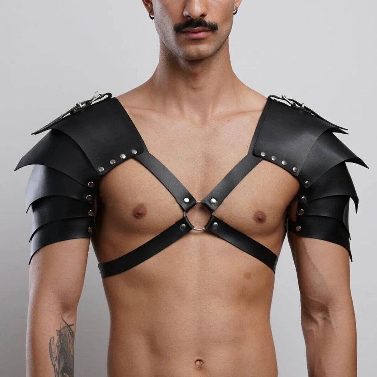 Harness Masculino em Couro Sintético