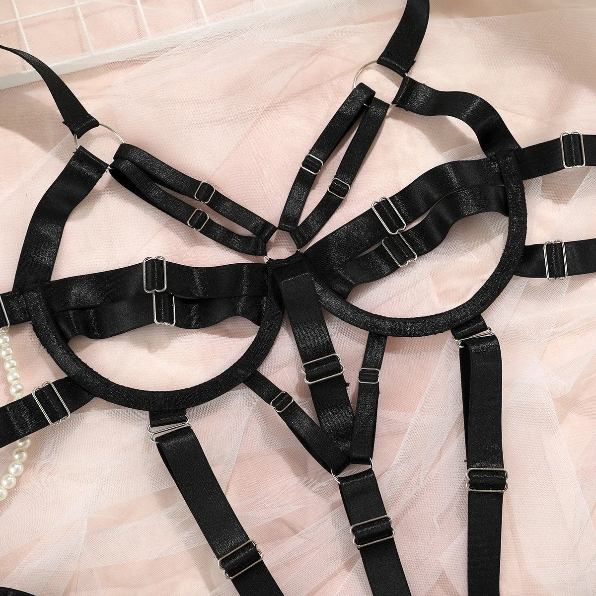 Body BDSM Feminino Vazado