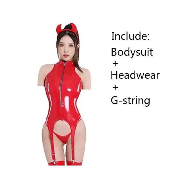 Body Fetichista em Látex e Couro