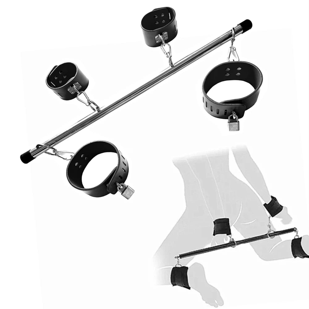 Kit BDSM de Algemas para Mãos e Pés