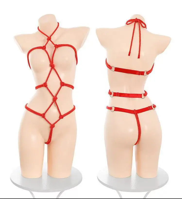 Body BDSM com Tiras Ajustáveis