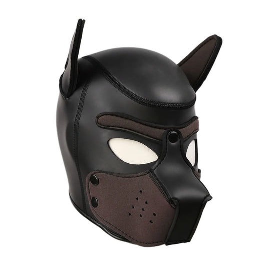 Máscara Fetiche Puppy em Neoprene