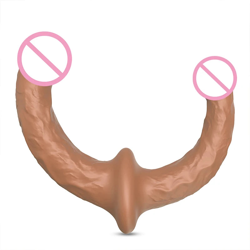 Vibrador Duplo com Estimulador de Clitóris