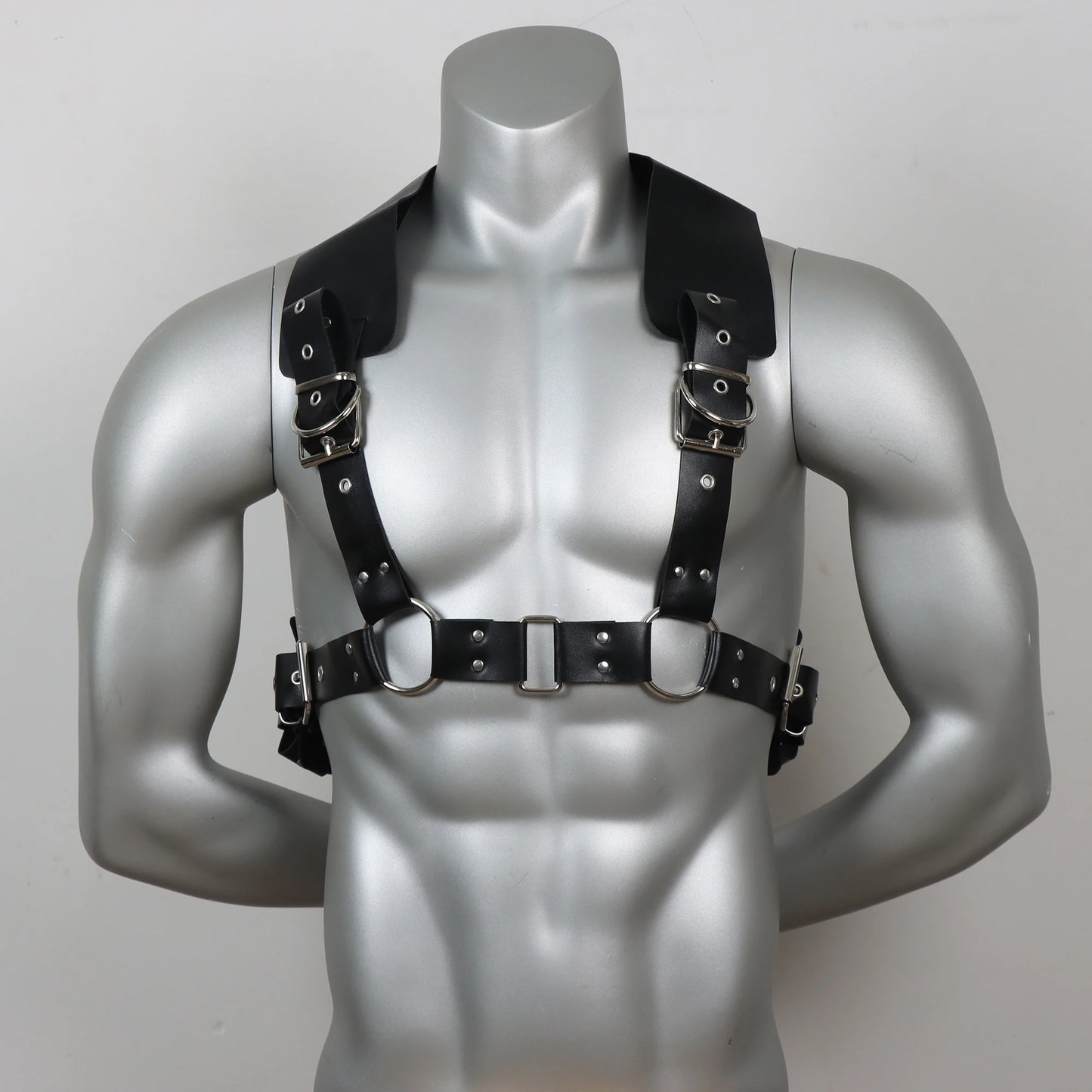 Harness Masculino em Couro Sintético