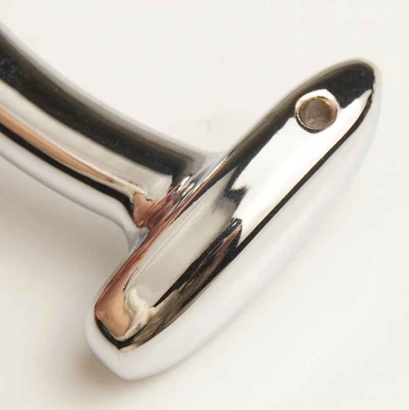 Plug Anal Metálico Curvado