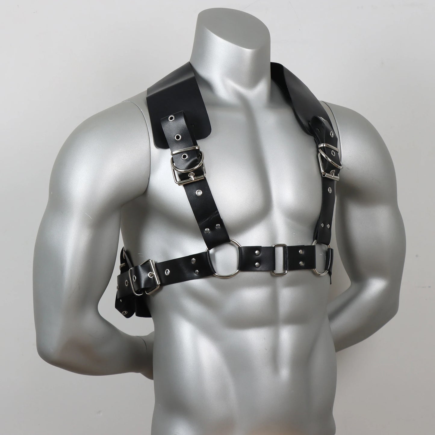 Harness Masculino em Couro Sintético