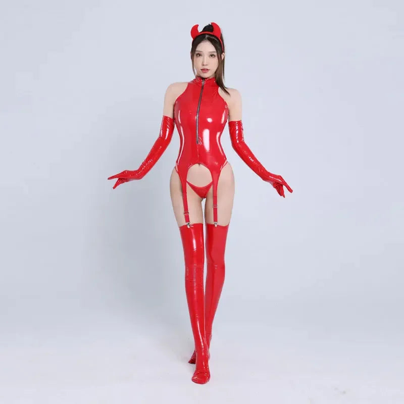 Body Fetichista em Látex e Couro
