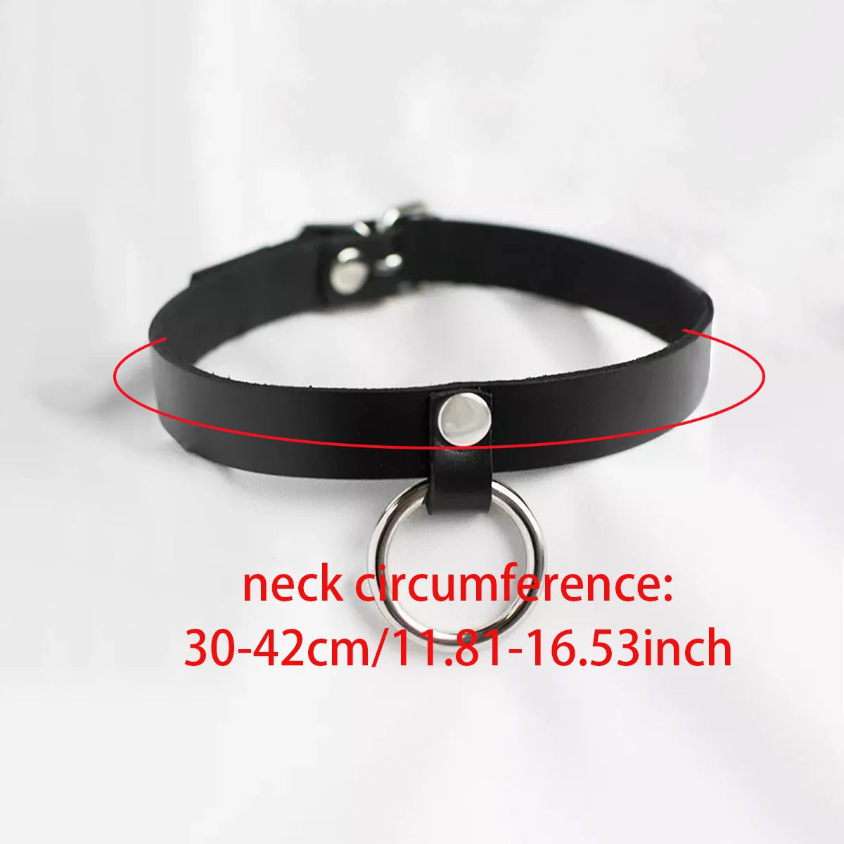 Choker Feminino em Couro