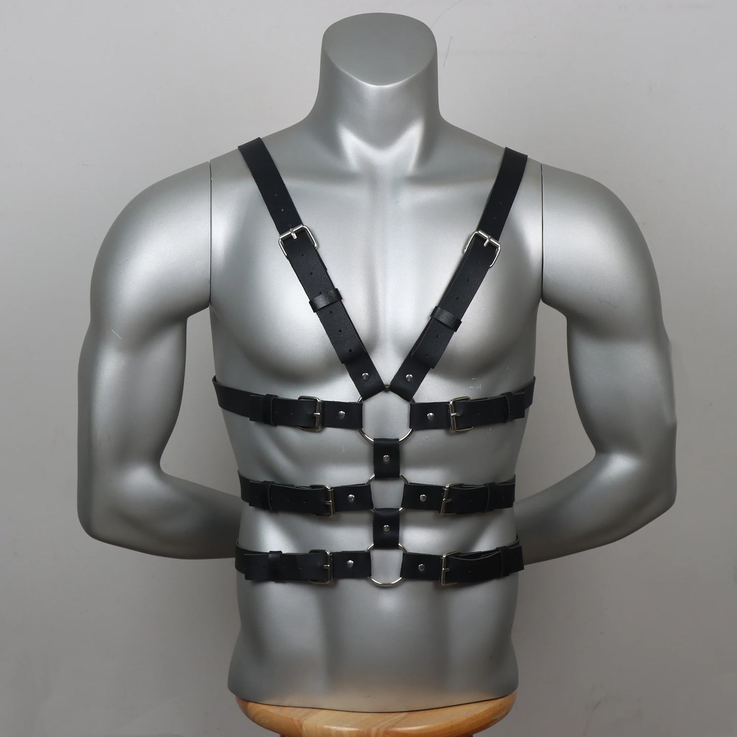 Harness Masculino em Couro Sintético