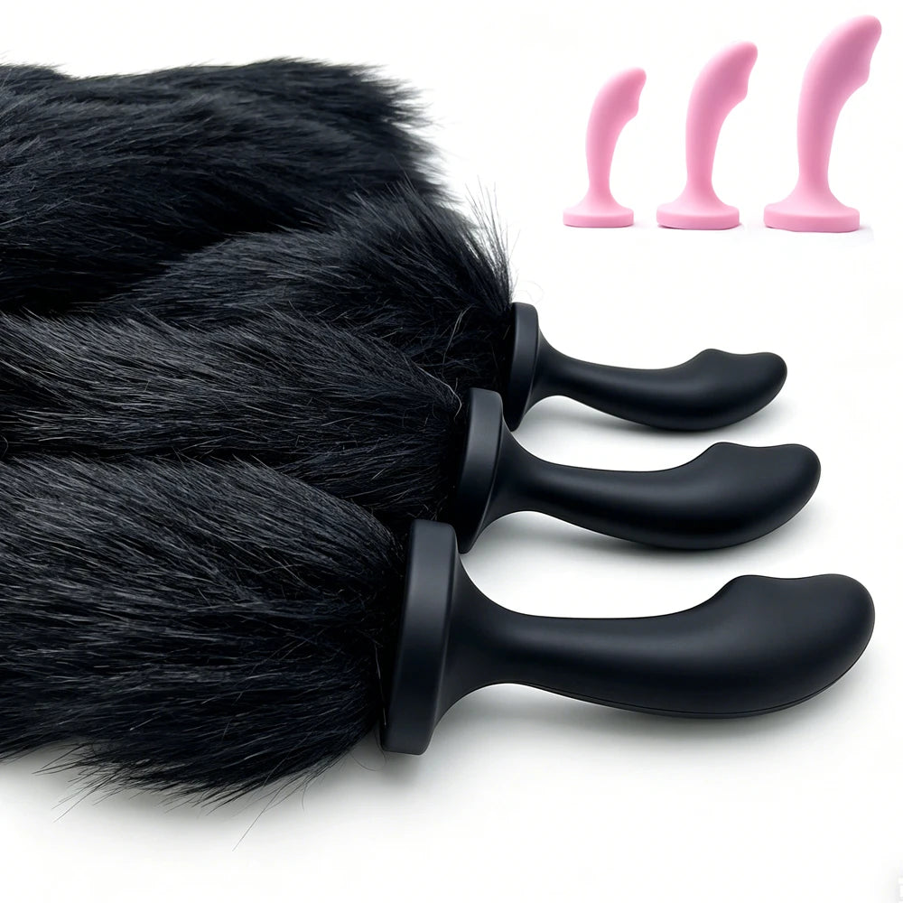 Plug Anal Fox com Cauda