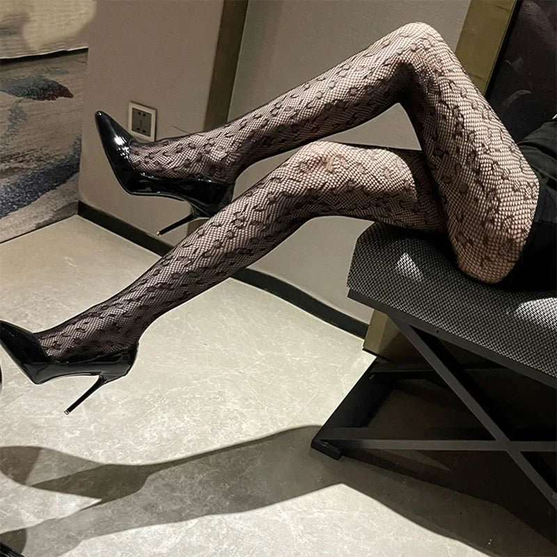 Meia-Calça Arrastão Feminina