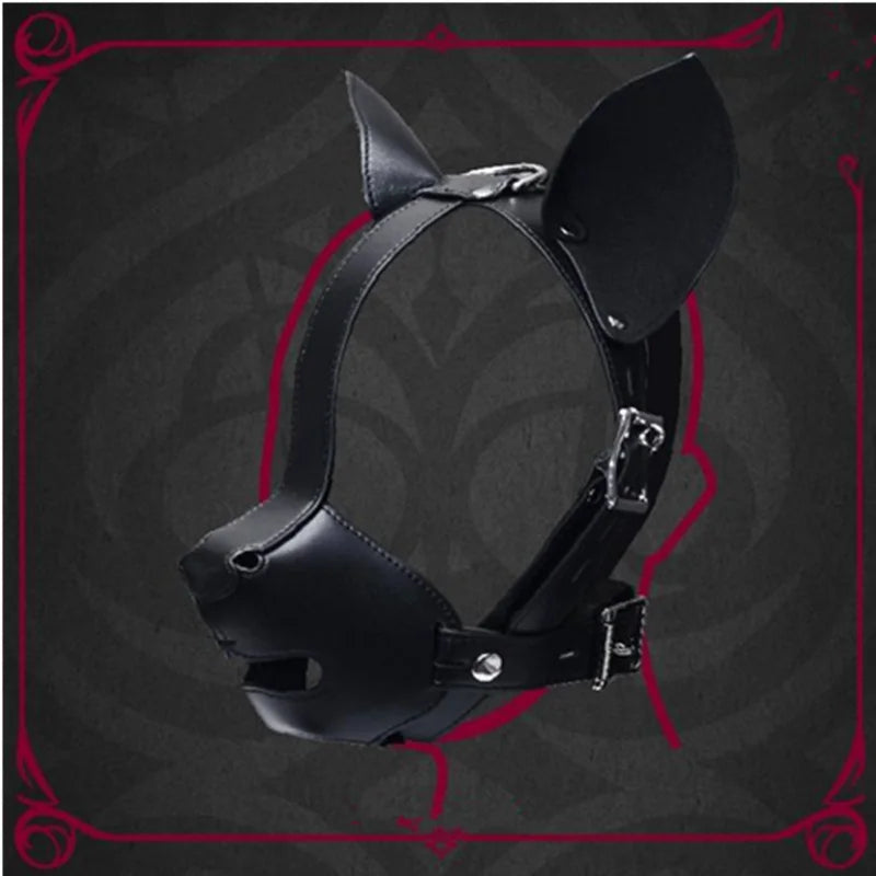 Máscara Puppy Play BDSM