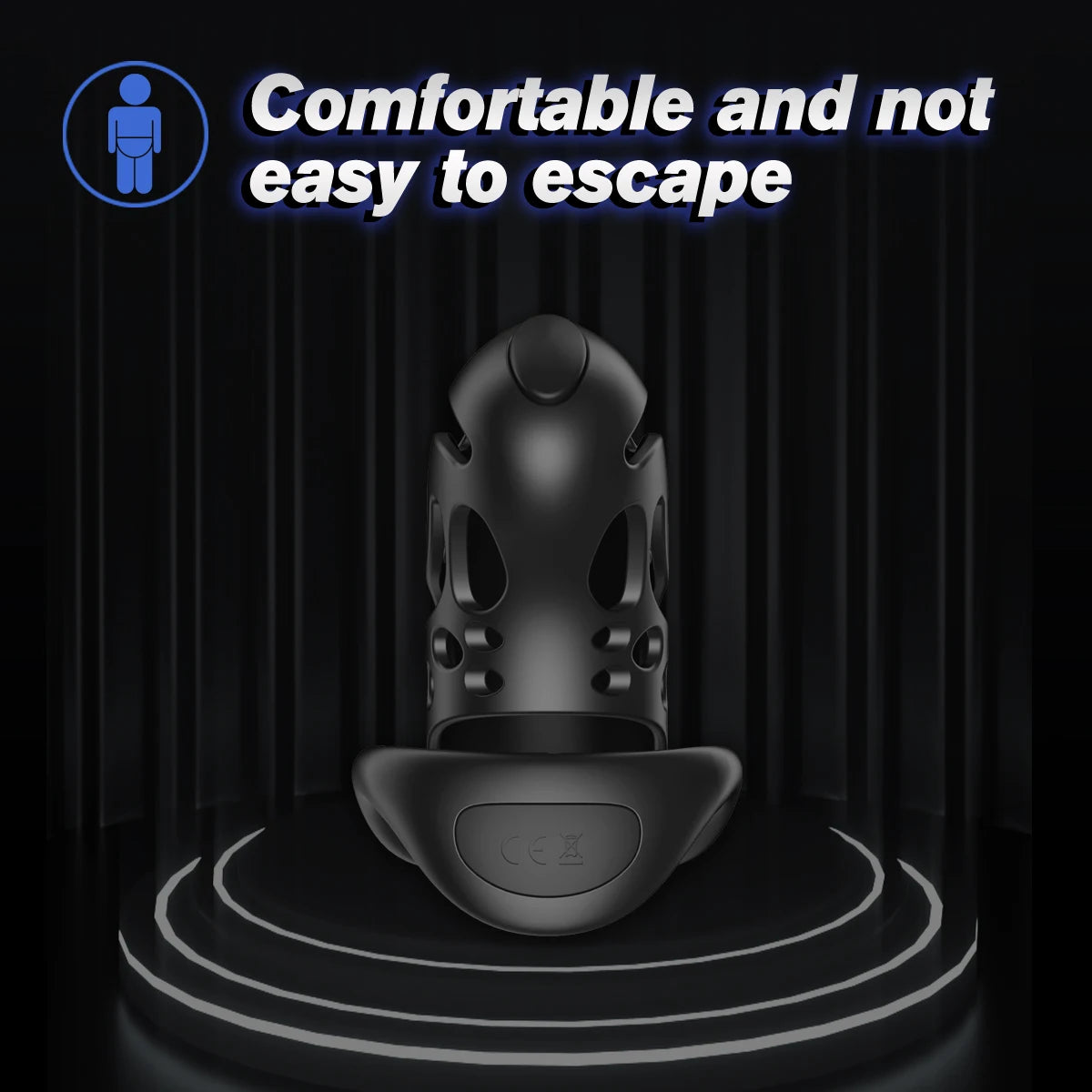 Cinto de Castidade Masculino com Controle Remoto
