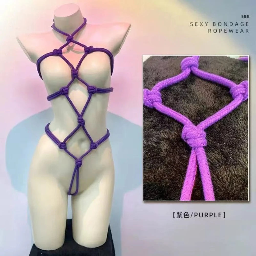 Body BDSM com Tiras Ajustáveis