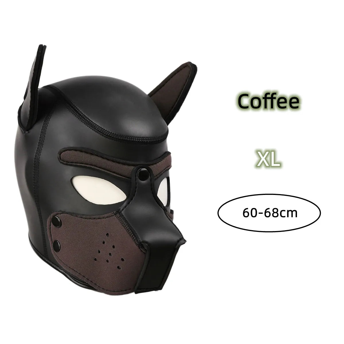 Máscara Fetiche Puppy em Neoprene