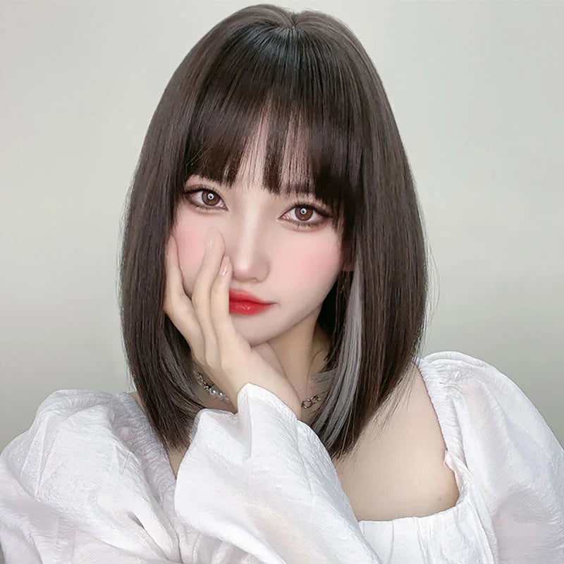 Peruca Feminina Curta Lisa