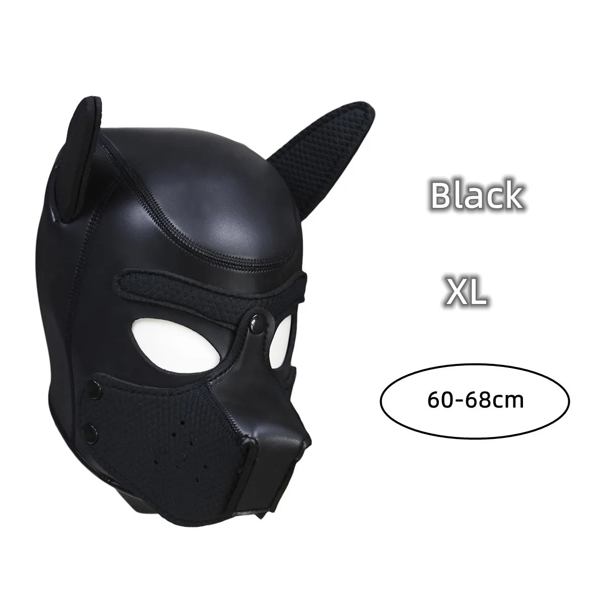 Máscara Fetiche Puppy em Neoprene